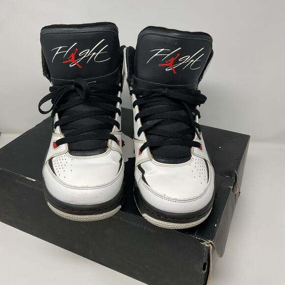 2012 Air Jordan SC2 Flight Basketball Shoes Red Black 454050-106 Men size 13 - Picture 11 of 12